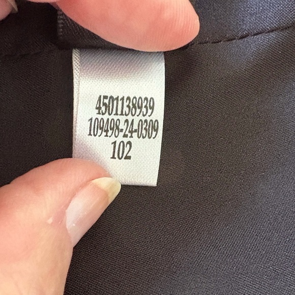 White House Black Market Jacket Size 8 Black/White Polka Dot Silk Career Office - Picture 7 of 15